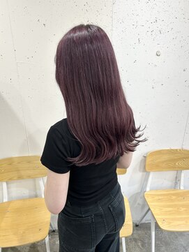 アジールヘア 北千住駅西口店(agir hair) ピンクラベンダーカラー ラベンダーピンク ピンクカラー