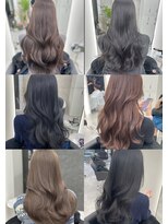 アルドーレフィエロ シンサイバシ(Ardore fiero shinsaibashi) 韓国風レイヤースタイル☆ブリーチなしダブルカラー20代30代40代