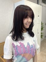 トレヘアー 京都 烏丸(tRe hair) ブラウンカラー/レイヤーカット