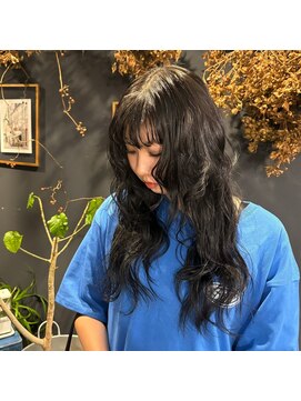 ランタン(LANTERN) レイヤーカット×くるくるパーマ＃LANTERN山科