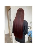 アルバサンス(albasanz)&nbsp;10代/20代/30代/40代/ロング/髪質改善/縮毛矯正/学割Ｕ24/レッド