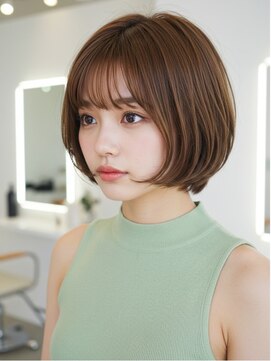 グルグル 本八幡店(GULGUL) 本八幡/ショート/ボブ/顔周り/前髪/白髪ぼかし/ハイライト