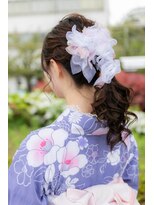 バサラ 銀座三丁目店(VASARA)&nbsp;ゆるふわアップ♪着物ヘア./浴衣ヘア/花火大会ヘア/推し活ヘア