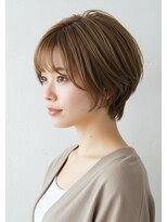 ネオリーブクレア 綱島店(Neolive Krea)&nbsp;髪質改善/大人ボブ/重め前髪/大人可愛い/小顔ヘア/綱島