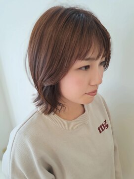 アーリッシュメイクアストーリーサウス(arlish make a story south) さわやかな印象のくびれボブヘア♪