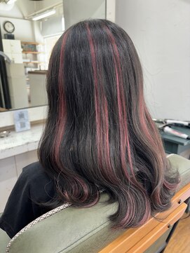 カノン(kanon) 【kanon松戸】香野優子　赤ピンクエクステ