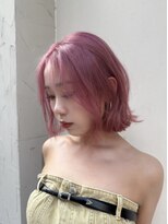 スタン 渋谷(Stam)&nbsp;ラベンダーピンク［ホワイトピンク/ミニボブハイトーン］