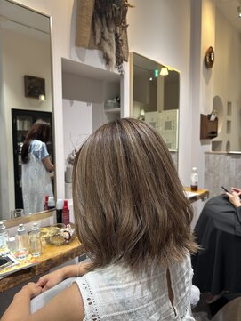 アンユヘアー 与野駅前店(unu.hair) 30代40代50代与野美容室/白髪ぼかし