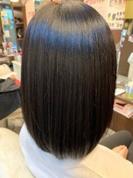 ビリーブ 上板橋店(Believe)の写真/髪質改善トリートメントで叶う、毛先まで潤うストレートヘア♪毎朝のセットが時短になるのが嬉しい☆