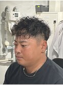 ハイライトパーマスタイル