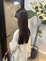 ヌープヘアーアイス(NUUP.hair ici)&nbsp;◎透明感オリーブ×韓国レイヤーで20代30代小顔ロング