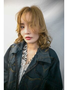 キジ(KIJI) フェイスレイヤー/レイヤー/ベージュ/ベージュカラー/ハイトーン