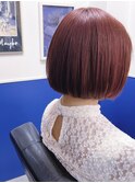 オーダー:透け感ある赤系にして