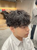 ラヴィズムバイフィフス 長岡古正寺店 長岡駅(LUVISM by fifth) 長岡シャドウパーマ緩めスパイラルパーマ波巻きパーマッシュ30代