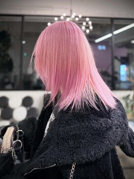 ディーカヘアーセンダイ(Di KA HAIR sendai) ホワイトピンク