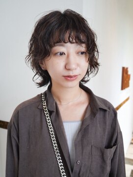 ビファインクーアヴェダ(Be fine coo AVEDA) 大人女子　ウルフパーマ