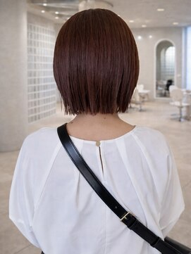 ムクコア(Muk CORE) ミニボブ/深みボルドーカラー【上岡】