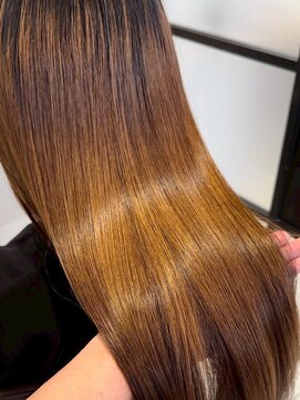 アース コアフュールボーテ 上田店(EARTH coiffure beaute) 髪質改善ストレート