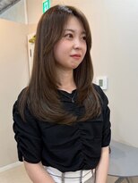 アトレ 梅田店(attrait)&nbsp;透明感あるアッシュロング×毛先まとまるケア