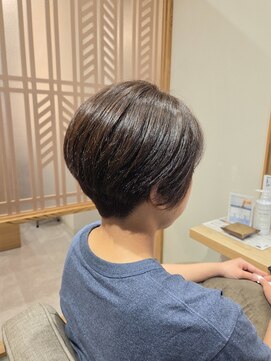 ミリ 国分寺(Mili) 刈り上げショートボブ&スモーキーブラウン