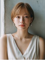 ロッソ 大橋店(Rosso) 流し前髪のすっきり丸みショート【大橋】