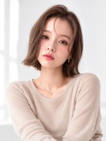 ルービック なかもず(Rubik's)&nbsp;大人可愛い外ハネボブ×透明感カラー