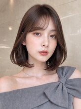 ジーナ 渋谷駅前(Zina)&nbsp;髪質改善*グレージュワンホン大人レイヤー*韓国【Zina渋谷】