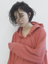 シキ 渋谷(siki)&nbsp;サイドパートかきあげボブ【渋谷】【磯田】s5