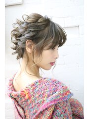 【Bormee】大人可愛い☆ナチュラル小顔ヘアアレンジ♪