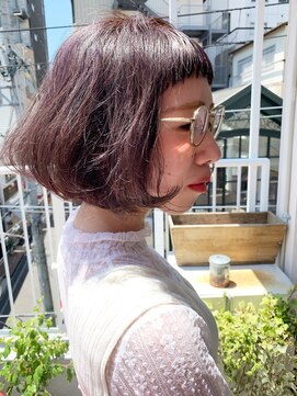 コンパス(COMPASS) ピンクアッシュボブ