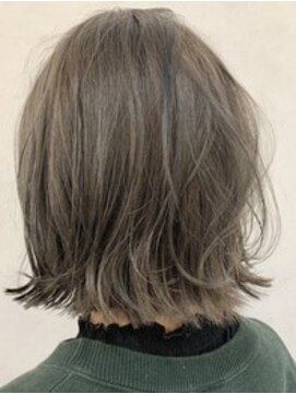 ピーディーフィノ PDfino 池袋 【PD fino 池袋】オリーブグレージュ外ハネボブ