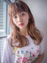 ソワン ド ブランシュ ライフ 八戸ノ里店(Soin de Blanche LIFE) ゆるふわカールヘアスタイル×ブラウンベージュカラー◎30代40代