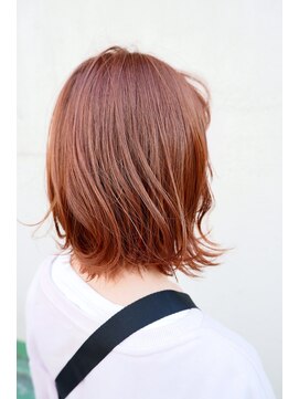 ソウコ(souko) ハイトーンオレンジボブ