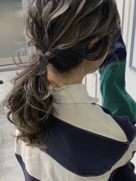 グロウ 上野御徒町(grow) 夏のヘアアレンジ/フォギーベージュ/大人かわいい[上野/御徒町]