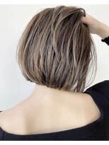 ベル 銀座5丁目店(Belle)&nbsp;オトナ女子にオススメ！首が綺麗に見えるボブ×ベリーハイライト