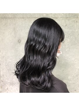 ココ 原宿(KOKO) #大人ガーリー#ダークアッシュ#ミディアムレイヤーカット