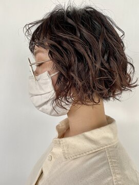 スティードトーキョー(Steed Tokyo) bob × curly hair arrange