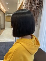 ベルバイヘアスイッチ(by hairswitch)&nbsp;縮毛矯正で楽ちん♪ミニボブ