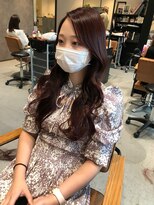 アリーズ(ALLYS)&nbsp;ブリーチなしピンクブラウン @rrchimu