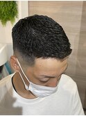 メンズ濡れパンフェード