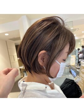 マージュ ギンザ(marju GINZA) 春夏のデザイン白髪ぼかしハイライト