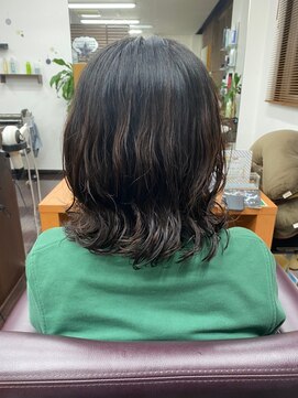 ファイン 美容室 深川店(FINE) 10代20代30代大人かわいい艶感アッシュグレージュヨシンモリヘア