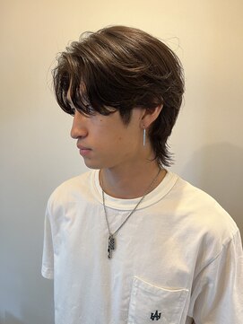 ライド ヘアー(RIDE HAIR) センターパートパーマ