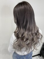 ヘアーデザイン ジェルム(Hair Design germe)&nbsp;グレーグラデーション　#HIYORI#
