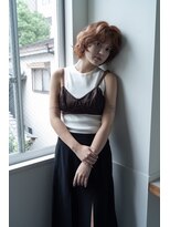 ローレンアオ(LOREN AO)&nbsp;【LOREN AO】アプリコットベージュ/ウェーブミディアム