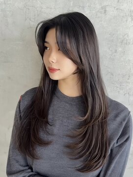 リンクエン(Link enn) 【ナチュラルレイヤー】似合わせカット/美髪/スリークカット