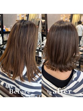 トルネード(TORNADO) 外国人風外ハネレイヤーボブ　n7.5.9