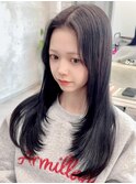 レイヤーカット髪質改善トリートメント前髪カット