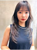 【kate 大宮】ラベンダーブラウン×ハイレイヤー