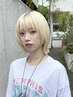 《大人気メニュー♪》カット＋ダブルカラー（ケアブリーチ）￥17,000#原宿